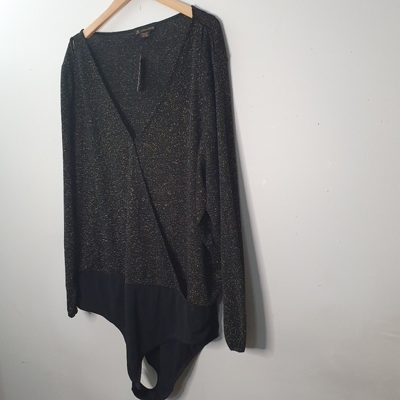 Love & Legend Metallic Long Sleeves Bodysuit - Picture 4 of 7